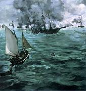 Edouard Manet The Battle of the Kearsarge and the Alabama china oil painting artist